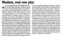 Modem, moi non plus